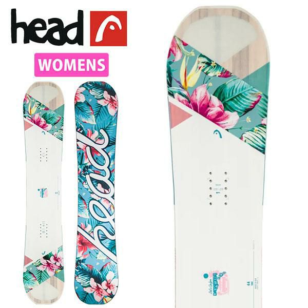 スノーボード 138cm HEAD SPRING バイン付き レディース ヘッド スプリング キャンバー/ディレクショナル スノボ ウィンタースポーツ 女性用 ホワイト系 白 札幌市東区 新道東店 HEAD（ヘッド） FLAIR ＆ コーズ 板＋ビンディングセット 2点セット