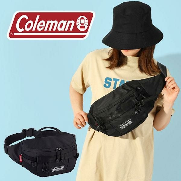 送料無料 コールマン ウエストバッグ Coleman メンズ レディース