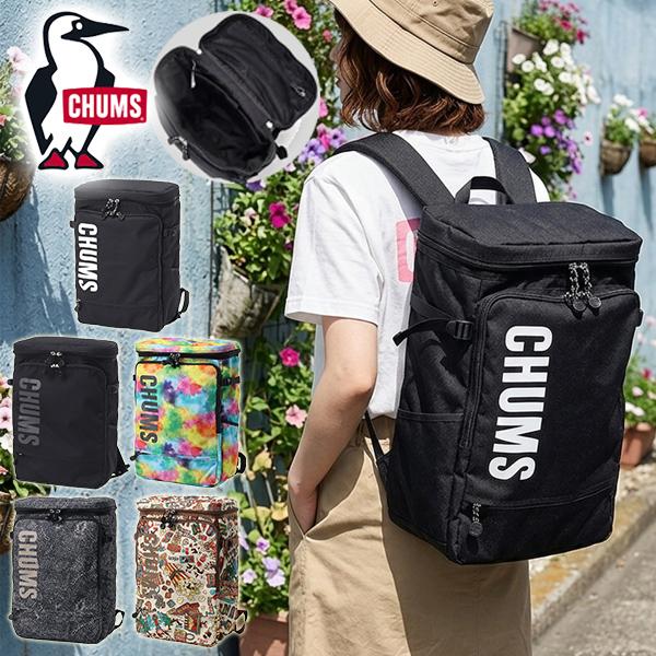 送料無料 バックパック チャムス CHUMS Recycle Top Open Square