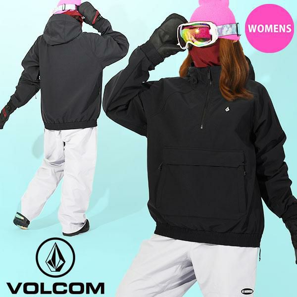 VOLCOM アノラックジャケット 女性用 ラスト1点 L 45%off 送料無料 スノーボードウェア VOLCOM ボルコム