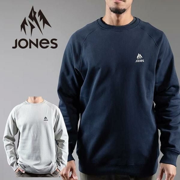 ラスト1点 Mサイズ グレー 送料無料 トレーナー JONES ジョーンズ