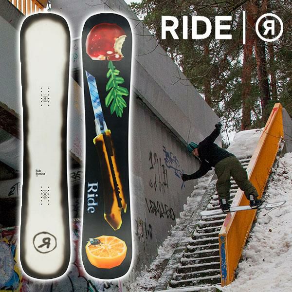 RIDE BURNOUT スノーボード 30%off 155 送料無料 RIDE ライド BURNOUT スノーボード スノボ 板