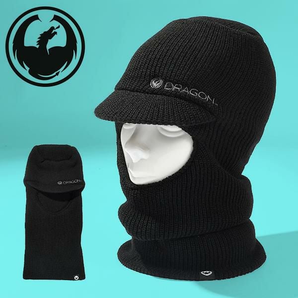 つば付き バラクラバ DRAGON ドラゴン BRIM KNIT BALACLAVA スノボ
