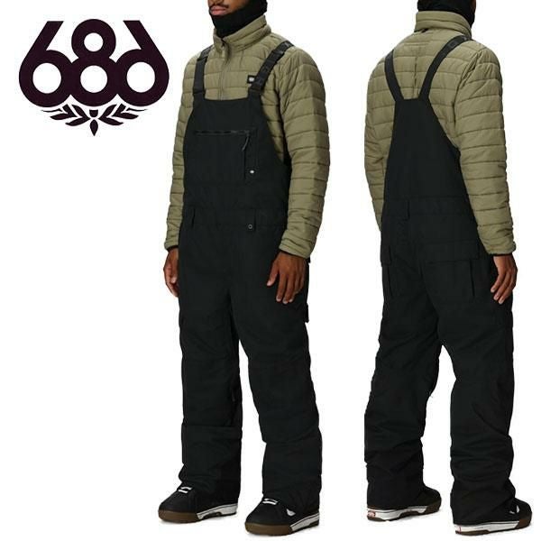 送料無料 ビブパンツ 686 SIX EIGHT SIX シックスエイトシックス HOT