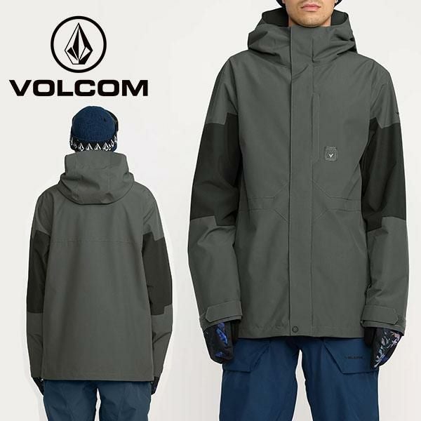送料無料 スノーボードウェア VOLCOM ボルコム PRIMRY JACKET DARK