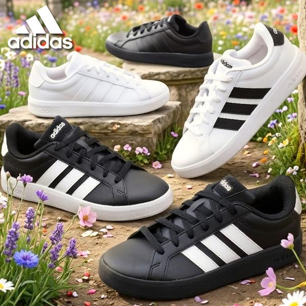 送料無料 アディダス レディース スニーカー adidas GRAND COURT 3.0 J