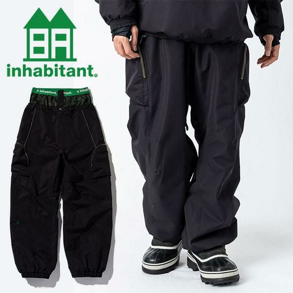 送料無料 スノーボード ウエア パンツ inhabitant インハビタント SIDE