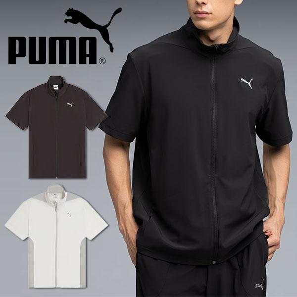 送料無料 プーマ メンズ 半袖 ウインドブレーカー PUMA FLEX ウーブン