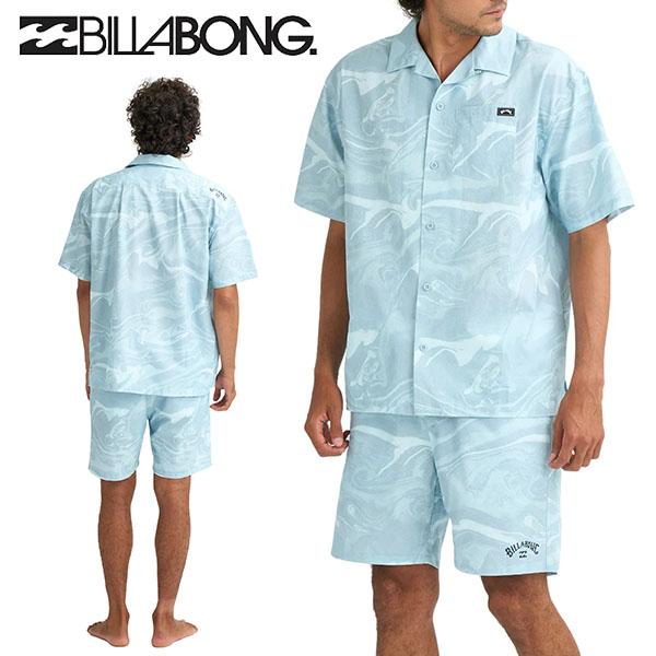 ビラボンスイムウェアM 送料無料 ビラボン BILLABONG 水着 セットアップ 半袖 ラッシュガード