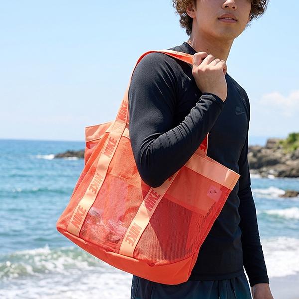 2026夏新作 送料無料 ナイキ スイミングバッグ NIKE メッシュトート