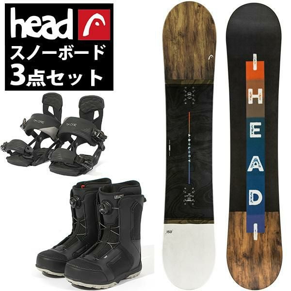 スノーボードセット！！ スノーボード ビンディング　ボードブーツ付き 半額以上 61%off 2025-2026冬新作 25-26 head ヘッド スノーボード