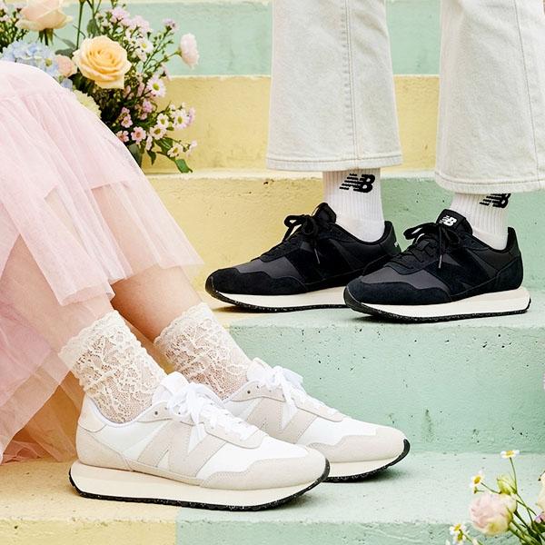 ニューバランス NEW BALANCE レディースM 2026春夏新作 ビッグNロゴ ニューバランス レディース スニーカー new