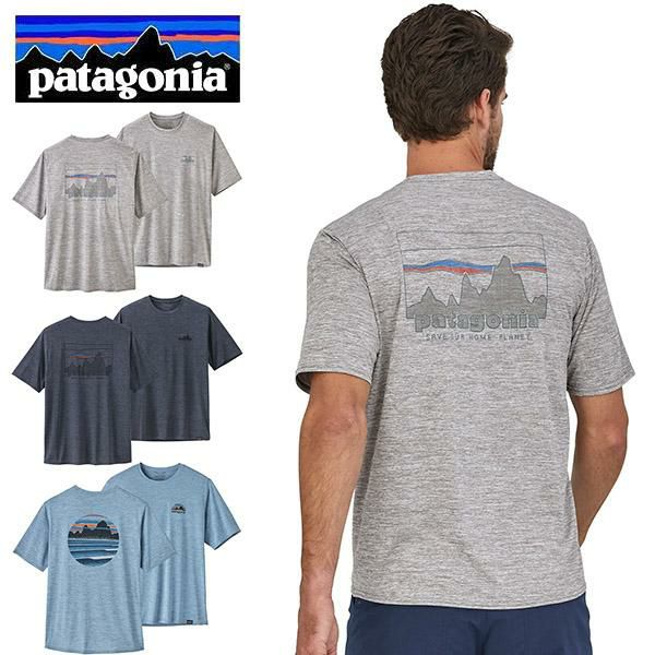 パタゴニア 水陸両用 半袖Tシャツ メンズ Patagonia キャプリーン