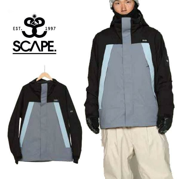 送料無料 スノーボードウェア SCAPE エスケープ ブルー系 UTOPIA