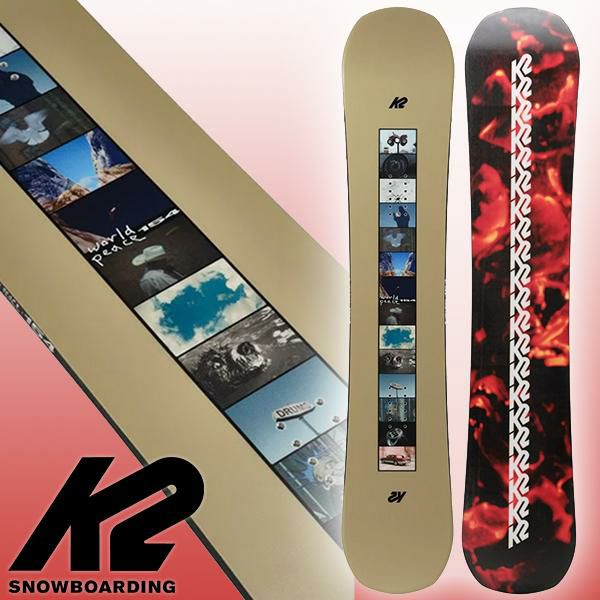 50%off 送料無料 スノーボード 板 K2 ケーツー WORLD PEACE ワールド