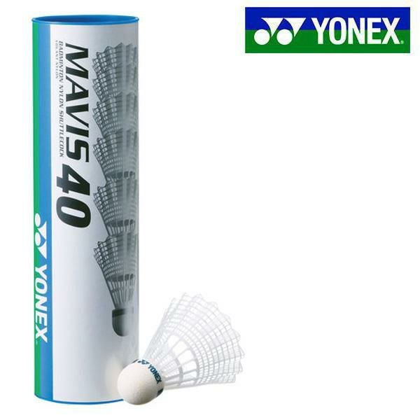 ヨネックス YONEX MAVIS 40 メイビス40P 6ヶ入り バドミントンシャトル