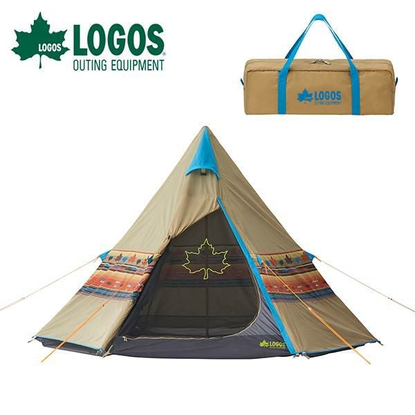 送料無料 ロゴス LOGOS ナバホ Tepee 300-BB ティピーテント 2人用 3人